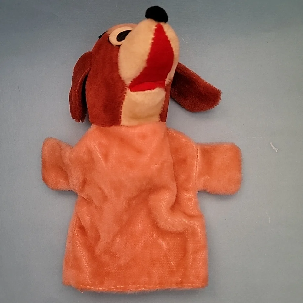 Vintage Yoski Pet Dog Japan Stuffed Puppet
